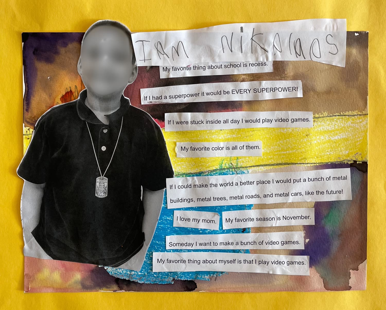 Student work